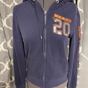 NFL Bears zip up PINK Sweater